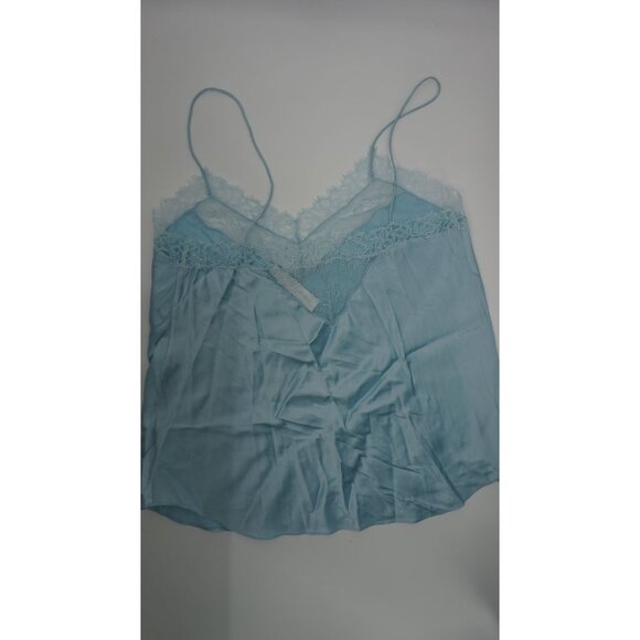 Jonathan Simkhai NightNight Blue Lingerie Top Small - Picture 3 of 6